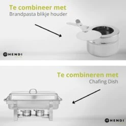 Hendi Brandpasta Voor Chafing Dish - Brandgel 200g - ( 6 Stuks ) -Merkloos Winkel 1200x1200 357