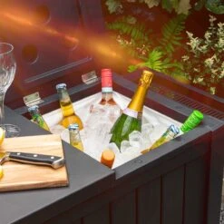 BluMill BBQ Tafel - Inclusief Koelvak 80 Liter - Op Wieltjes - Met Flessenopener - 102 X 46 X 86,5 Cm -Merkloos Winkel 1200x1200 36