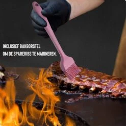 Rednas Sparerib Rek Bbq - Incl. Bakkwast - Bbq Rek - Bbq Accessoires - Rib Rack - Kiphouder - Bbq Gereedschap -Merkloos Winkel 1200x1200 446