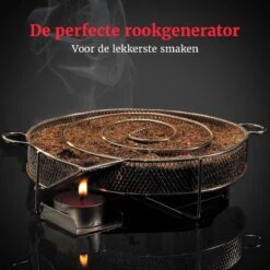 GrillX Cold Smoke Generator Met 1KG Appel Rookmot - 6 Liter - Smokerbox - RVS Rookbox - Rookgenerator - Koud Roken - BBQ Accesoires -Merkloos Winkel 1200x1200 459
