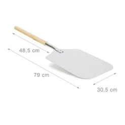 Relaxdays Pizzaschep - Vierkant - Metaal 10 Relaxdays Pizzaschep - Vierkant - Metaal -Merkloos Winkel 1200x1200 495