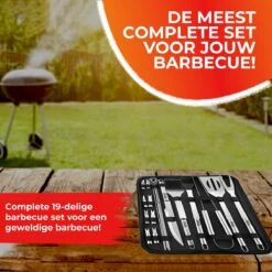 GrillX Barbecue Gereedschap Set - 19-delig - Inclusief Luxe Draagtas - BBQ Accesoires - Gereedschapset -Merkloos Winkel 1200x1200 517