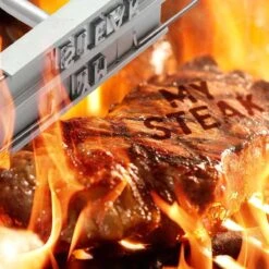 Merkloos BBQ Branding Iron - Barbecuegereedschapset - Bbq Accessoires - Bbq Brandijzer -Merkloos Winkel 1200x1200 526