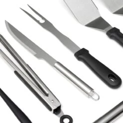 BBQ Gereedschapset - Opbergtas - BBQ Accessoires - BBQ Tang - BBQ Set - BBQ Borstel - BBQ Gereedschap - Roestvrij Staal -Merkloos Winkel 1200x1200 534
