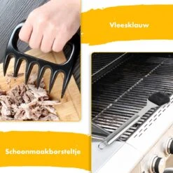 BBQ Accesoires Set Gereedschap Tang Borstel Barbecue Kookgerei - 10 Delig -Merkloos Winkel 1200x1200 541