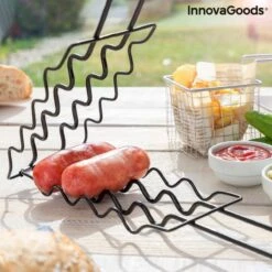 Innovagoods BARBECUEGRIL VOOR WORSTJES SOSKET - Bbq Accesoires - Bbq Accesoires Rooster -Merkloos Winkel 1200x1200 549