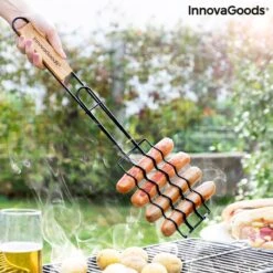 Innovagoods BARBECUEGRIL VOOR WORSTJES SOSKET - Bbq Accesoires - Bbq Accesoires Rooster -Merkloos Winkel 1200x1200 553