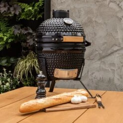 BluMill Kamado BBQ Egg - Kamado 13 Inch - Incl. Vlees Thermometer - Houtskoolbarbecues - Zwart - Ø 27cm 29 BluMill Kamado BBQ Egg - Kamado 13 Inch - Incl. Vlees Thermometer - Houtskoolbarbecues - Zwart - Ø 27cm -Merkloos Winkel 1200x1200 569