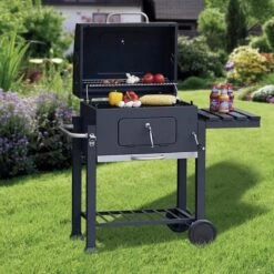 Tepro Toronto Click Barbecue Bbq Houtskool - Grilloppervlak (LxB) 56 X 42 Cm - Met Thermometer In De Deksel - RVS - Houtskoolbarbecue -Merkloos Winkel 1200x1200 584