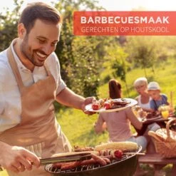 BBQ Collection Houtskoolbarbecue - Kogelbarbecue 45 X 60 Centimeter - Ronde Barbecue - Barbecue Op Wielen - Zwart - Metaal -Merkloos Winkel 1200x1200 601