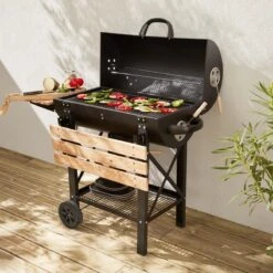 Merkloos Winkel 33 Alice's Garden | BBQ Serge | Houtskool | 114x75x98cm | Zwart