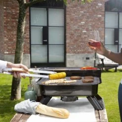 Princess 112252 Hybride Barbecue – Elektrische BBQ - Tafelmodel - 2000W - 44x 29cm - Gebruik Elektrisch Of Met Kolen -Merkloos Winkel 1200x1200 725