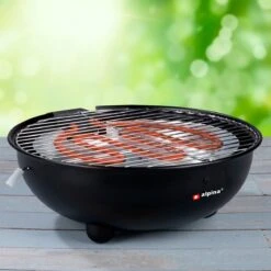 Alpina Elektrische BBQ - Tafel-Barbecue - Geen Rook - Binnen Barbecueën - 1250W - Ø 30 Cm - Zwart 21 Alpina Elektrische BBQ - Tafel-Barbecue - Geen Rook - Binnen Barbecueën - 1250W - Ø 30 Cm - Zwart -Merkloos Winkel 1200x1200 732