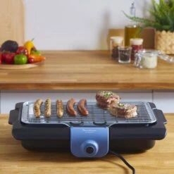 Moulinex BG134812 Barbecue Tafelblad Electrisch 2100W Zwart, Blauw, Zilver Barbecue 23 Moulinex BG134812 Barbecue Tafelblad Electrisch 2100W Zwart, Blauw, Zilver Barbecue -Merkloos Winkel 1200x1200 736