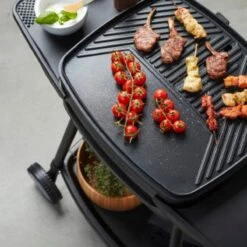 Barbecook Alexia - Elektrische Bbq - Afneembare Grill - Zijtafels - Wielen - 84x55x97cm -Merkloos Winkel 1200x1200 757