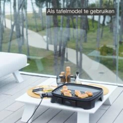 Barbecook Alexia - Elektrische Bbq - Afneembare Grill - Zijtafels - Wielen - 84x55x97cm -Merkloos Winkel 1200x1200 758