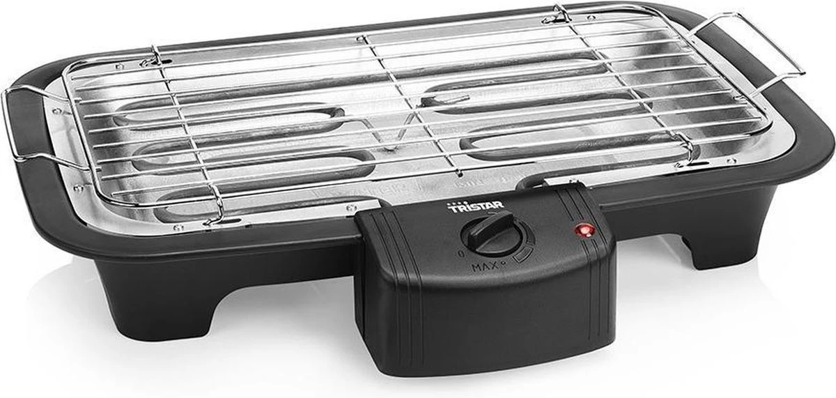 Tristar BQ-2813 Electrische Tafelbarbecue - Grilloppervlak (LxB) 38x22 Cm - 2000W - Zwart 10 Tristar BQ-2813 Electrische Tafelbarbecue - Grilloppervlak (LxB) 38x22 Cm - 2000W - Zwart - Afbeelding 9