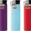 BIC Maxi J38 Elektronische Aansteker / Aanstekers Willekeurige Kleuren (5 Stuks) -Merkloos Winkel 1200x593
