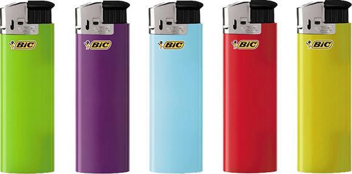 BIC Maxi J38 Elektronische Aansteker / Aanstekers Willekeurige Kleuren (5 Stuks) 3 BIC Maxi J38 Elektronische Aansteker / Aanstekers Willekeurige Kleuren (5 Stuks)