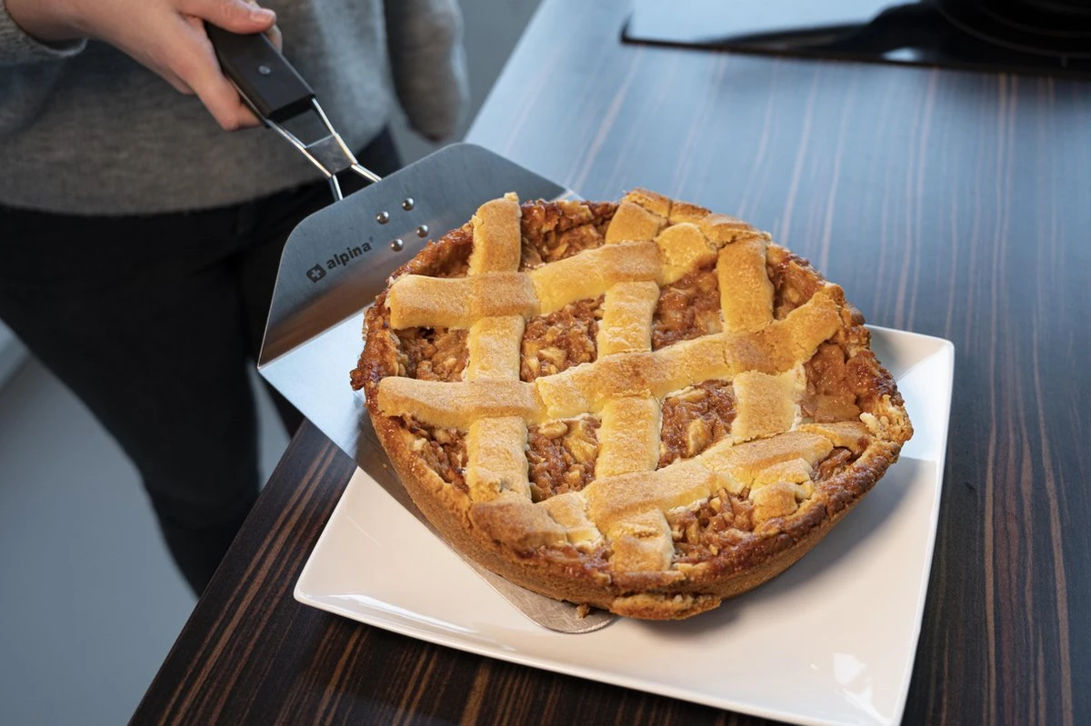 Alpina Pizzaschep - Voor Inklapbaar Handvat - RVS - 53 Cm 12 Alpina Pizzaschep - Voor Inklapbaar Handvat - RVS - 53 Cm - Afbeelding 10