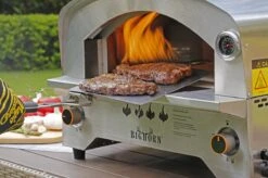 Bighorn Outdoor Edelstaal Gas Pizza Oven - Draagbare Gas Barbecue - Edelstaal -Model SRGG20001 -Merkloos Winkel 1200x799 37