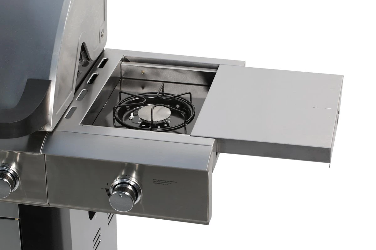 Gasbarbecue En Grill - 5 + 1 Branders + 1 Infrarood Zijbrander - Buitenkeuken - Edelstaal BBQ 6 Gasbarbecue En Grill - 5 + 1 Branders + 1 Infrarood Zijbrander - Buitenkeuken - Edelstaal BBQ - Afbeelding 4