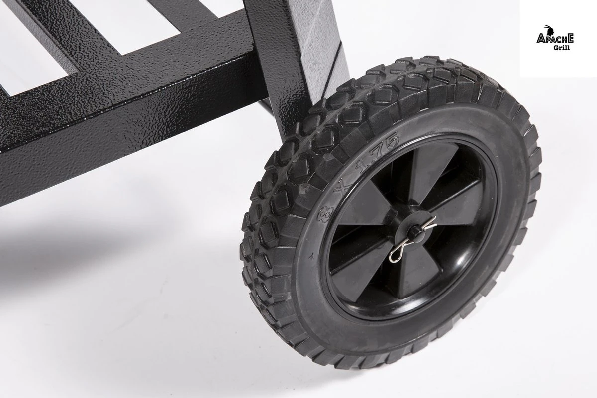 Apache Grill 21 Inch Kamado BBQ Egg | Houtskool | Zwart | Ø 50cm Grill Oppervlak | Dubbelwandig & Geïsoleerd 12 Apache Grill 21 Inch Kamado BBQ Egg | Houtskool | Zwart | Ø 50cm Grill Oppervlak | Dubbelwandig & Geïsoleerd - Afbeelding 10