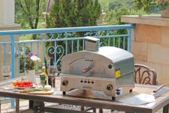 Bighorn Outdoor Edelstaal Gas Pizza Oven - Draagbare Gas Barbecue - Edelstaal -Model SRGG20001 -Merkloos Winkel 1200x800 60