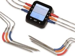 Patton - Kamado 21" - Premium Black - Keramische Barbecue - Incl. Bluetooth Kerntemperatuurmeter - LED Verlichting - Large - Compleet - Zwart -Merkloos Winkel 1200x900 29