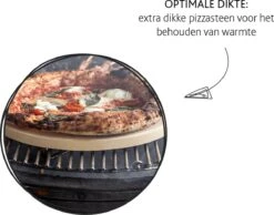 Boska Pizzasteen Deluxe - Voor Oven & BBQ - Knapperige Pizza's - Ø 29.5 Cm - BBQ Accessoires 24 Boska Pizzasteen Deluxe - Voor Oven & BBQ - Knapperige Pizza's - Ø 29.5 Cm - BBQ Accessoires -Merkloos Winkel 1200x942 3