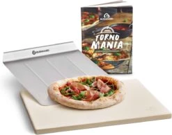 Burnhard Pizzasteen 38 X 30 X 1,5 Cm + Pizzaschep -Merkloos Winkel 1200x949 2