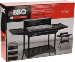 Excellent Electrics Elektrische Barbecue - Grilloppervlak (LxB) 36x24 Cm - 2000W - Zwart -Merkloos Winkel 1200x993 5