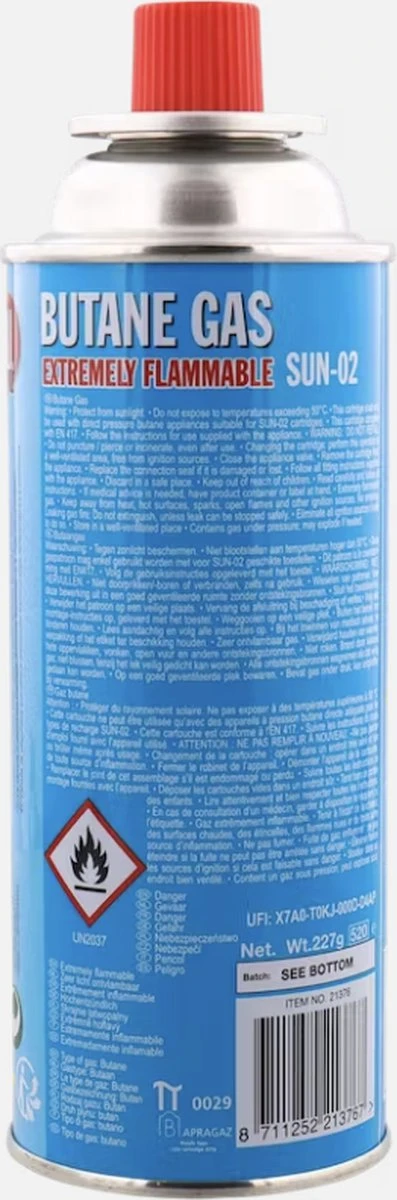 Merkloos Butaan Gasbussen - 8 Stuks Voordeelverpakking 4 Merkloos Butaan Gasbussen - 8 Stuks Voordeelverpakking - Afbeelding 2