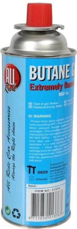 All Ride Butaan Gas / Navulgas -Merkloos Winkel 403x1200