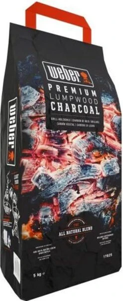 WEBER Houtskool - Zak Van 5 Kg -Merkloos Winkel 493x1200