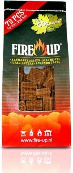 Fire-Up Aanmaakblokjes Bruin Zak/72st -Merkloos Winkel 509x1200