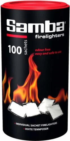 Samba Aanmaakzakjes Openhaard - 100 Stuks In Koker -Merkloos Winkel 598x1200 1