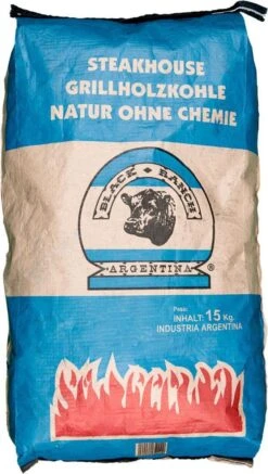Black Ranch Houtskool 15 Kg – Quebracho – 1 Zak -Merkloos Winkel 678x1200