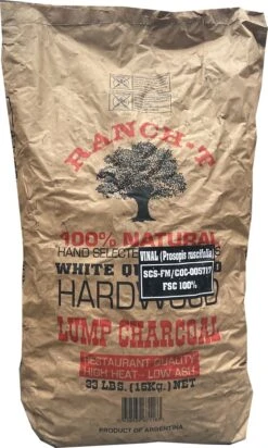 Restaurant Houtskool 15kg Ranch T 100% Vinal FSC Uit Argentinië