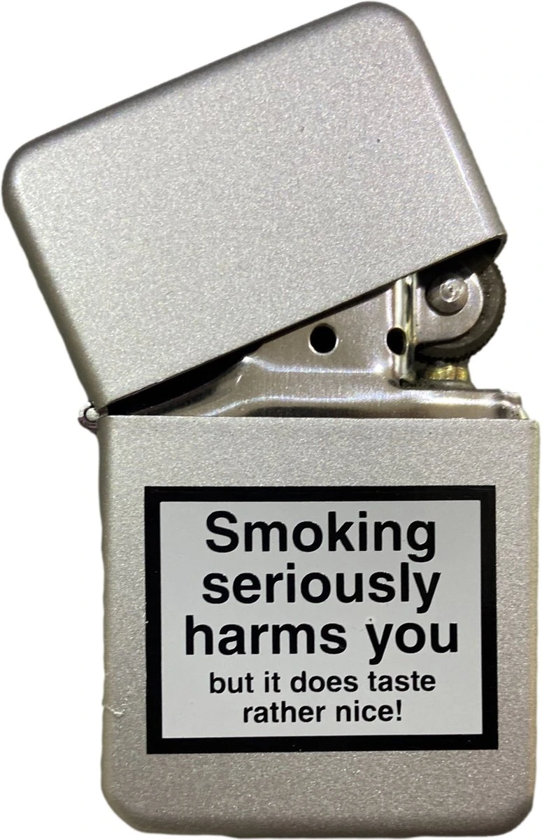 Bomb Aansteker - Smoking Nice - Zippo Stijl 3 Bomb Aansteker - Smoking Nice - Zippo Stijl