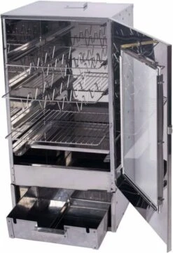 2-L Home & Garden XL Rookoven - RVS - 80x40x28 Cm - 3 Etages 28 2-L Home & Garden XL Rookoven - RVS - 80x40x28 Cm - 3 Etages -Merkloos Winkel 824x1200 2