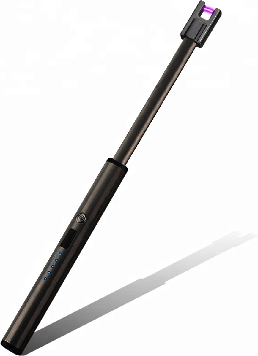 Xaralyn Lange Elektrische Aansteker | USB-oplaadbaar | Plasma-aansteker | Winddicht | Vlamloze Elektrische Aansteker Voor Keuken, Bbq Of Openhaard - Antraciet 3 Xaralyn Lange Elektrische Aansteker | USB-oplaadbaar | Plasma-aansteker | Winddicht | Vlamloze Elektrische Aansteker Voor Keuken, Bbq Of Openhaard - Antraciet