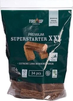 Fire-Up Aanmaakblokjes PREMIUM XXL Superstarters (zak A 34 St) -Merkloos Winkel 870x1200 1