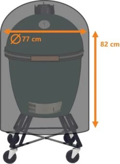 Luxe Waterdichte Ronde BBQ Hoes - 84 Cm X 77 Cm - Barbecue Beschermhoes - BBQ Accessoires - Geschikt Voor O.a. Kamado, Big Green Egg, Grill Guru, The Bastard, Patton, Weber 10 Luxe Waterdichte Ronde BBQ Hoes - 84 Cm X 77 Cm - Barbecue Beschermhoes - BBQ Accessoires - Geschikt Voor O.a. Kamado, Big Green Egg, Grill Guru, The Bastard, Patton, Weber -Merkloos Winkel 878x1200