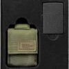 Zippo Tactical Molle Pouch / Hoes En Black Crackle Benzine Aansteker Geschenk Set OD Green 1 Zippo Tactical Molle Pouch / Hoes En Black Crackle Benzine Aansteker Geschenk Set OD Green -Merkloos Winkel 994x1200