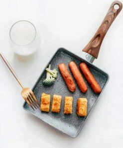 Zaigon All In 1 Pan - Inductie + Vaatwasmachinebestendig - Kleine Pan - Omeletpan - Tamagoyaki Pan - Tamago Pan - Vierkante Pan - Sushi Pan - Vierkante Pan -Merkloos Winkel 994x1200 2